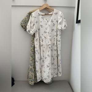 Set of two summer dresses in size L